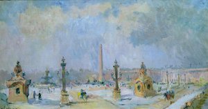 La Place de la Concorde, Paris
